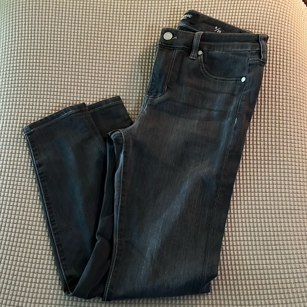 Liverpool skinny jeans. Like New#! Vintage black faded wash. Women’s size 8.